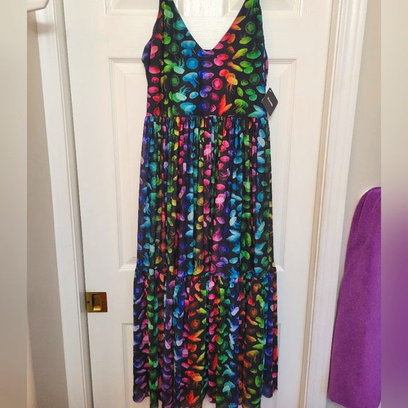 BLACKMILK NEW RARE Rainbow Jellyfish dress Large - Picture 1 of 3
